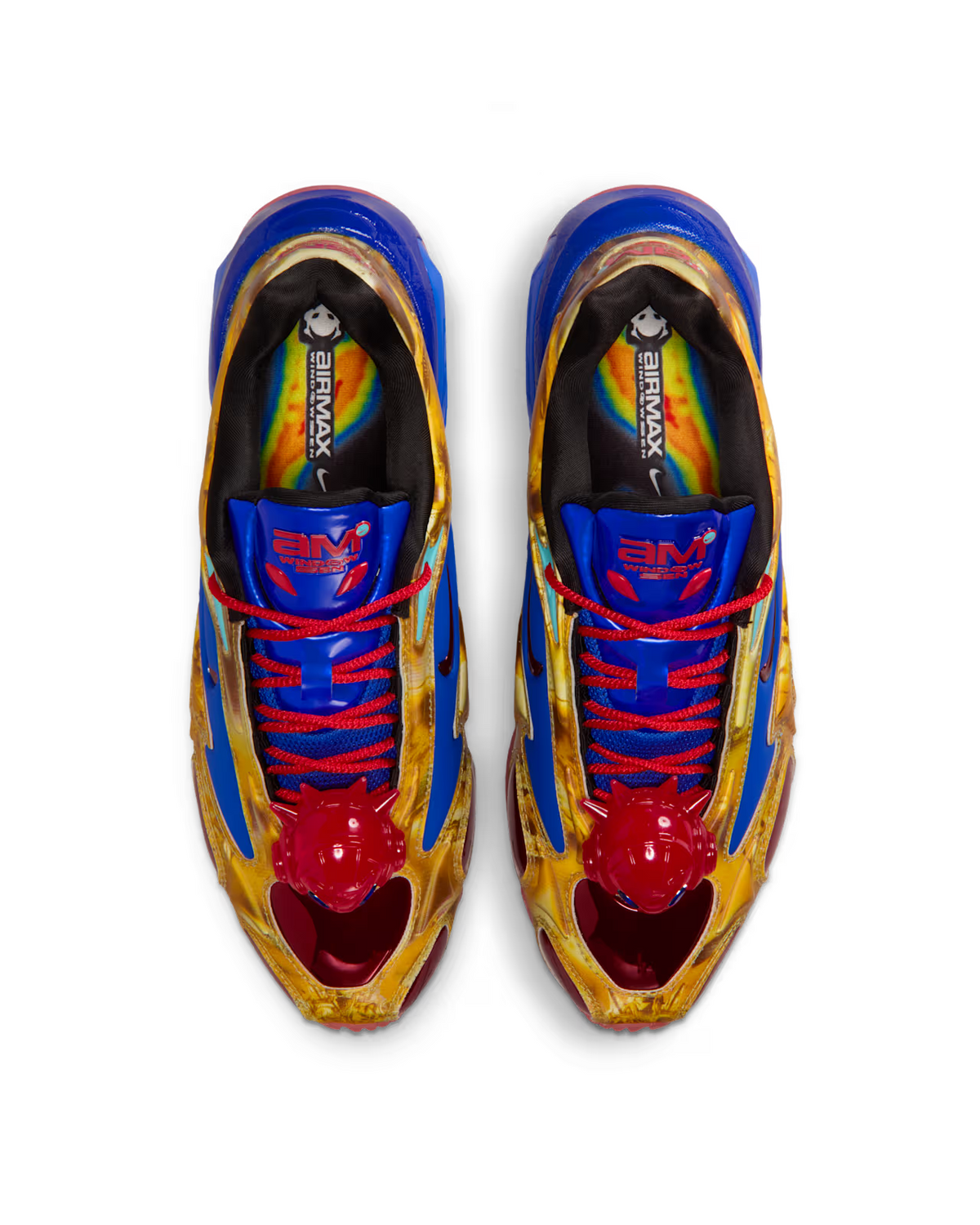 IQ3838-700 Windowsen Nike Air Max Muse Metallic Gold Chile Red (Women's)