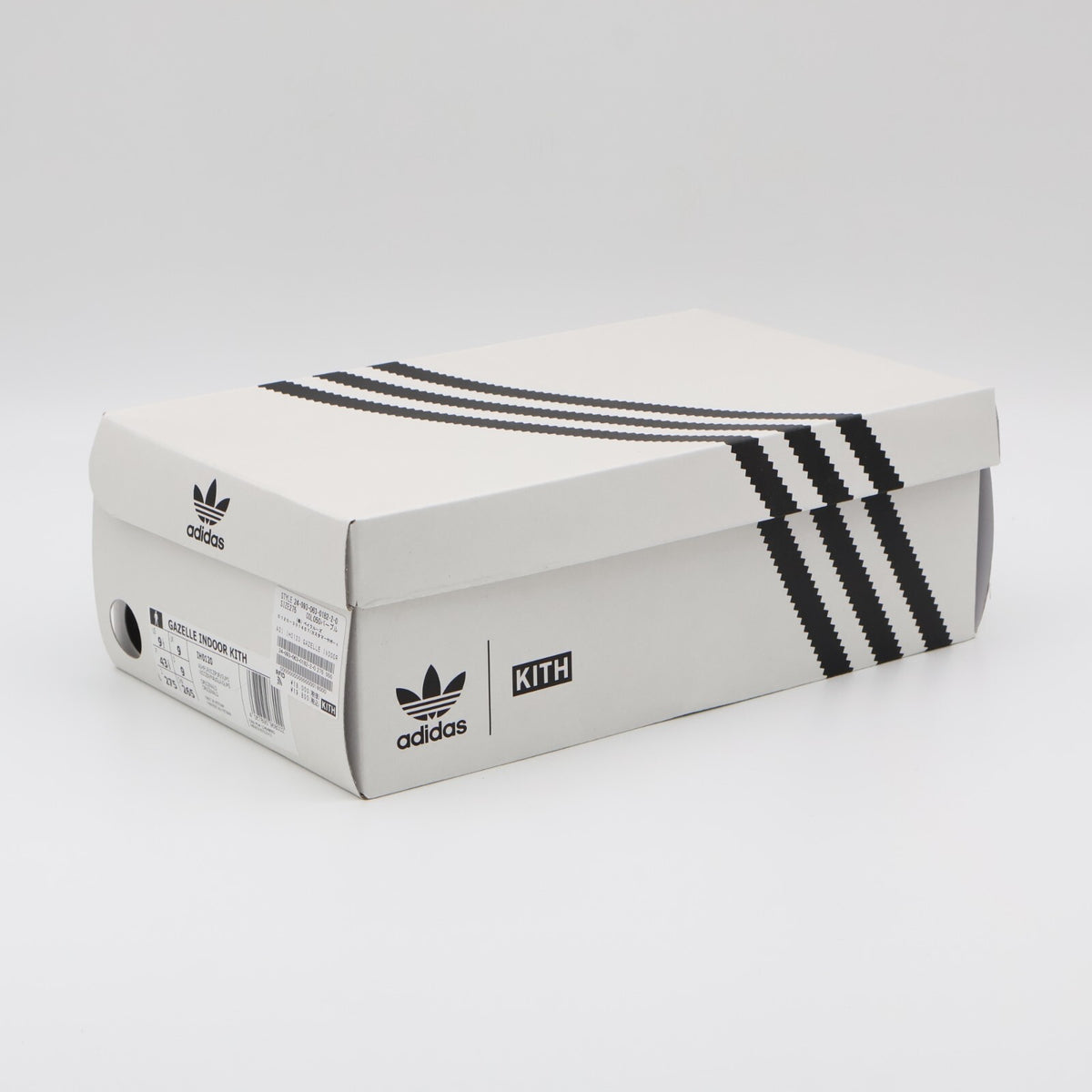 IH0120 KITH Classics adidas Originals Gazelle Indoor Ash Purple Ice (Men's)