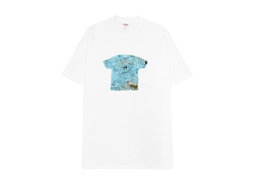 Supreme 30th Anniversary First Tee White