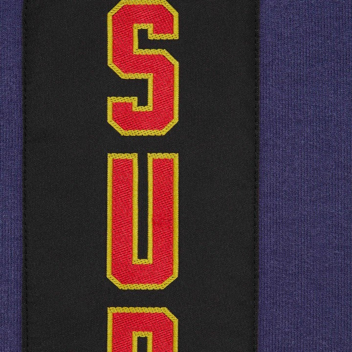 Supreme Woven Patches Hooded Sweatshirt Dark Royal