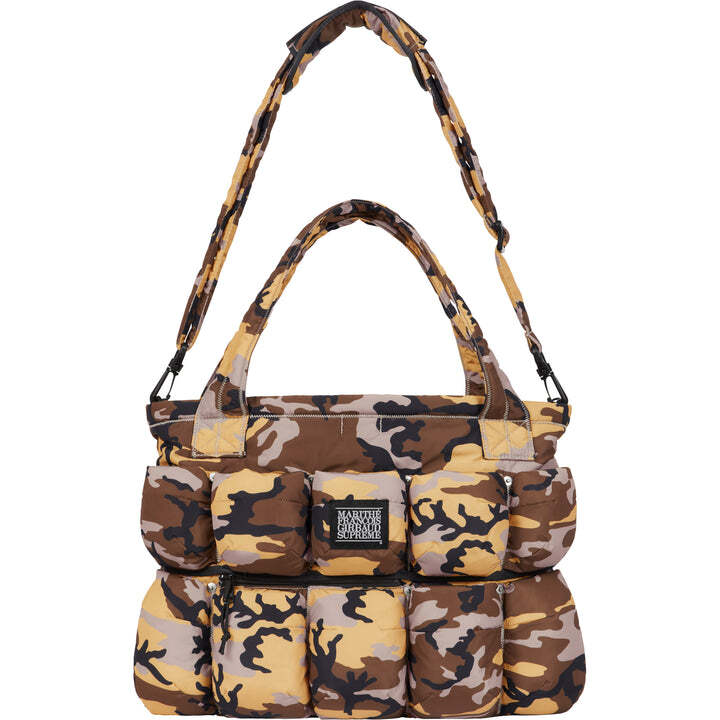 Supreme Marithe Francois Girbaud Pokachu Puffer Tote Bag Camo