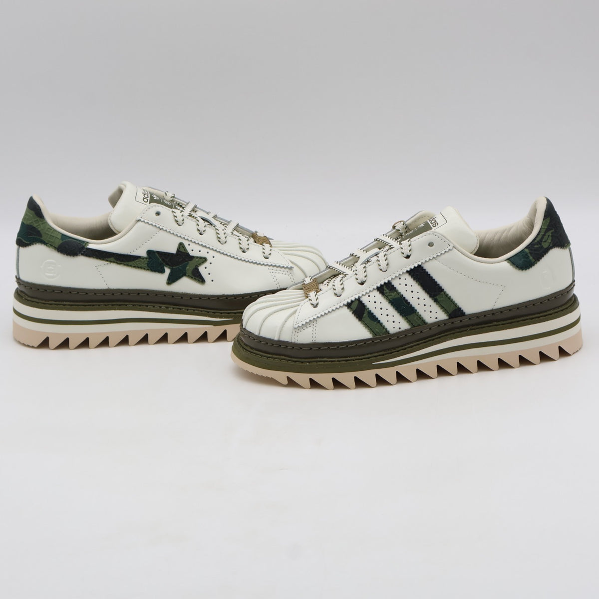 KJ1473 CLOT A BATHING APE adidas Originals Superstar by Edison Chen Green (Men's