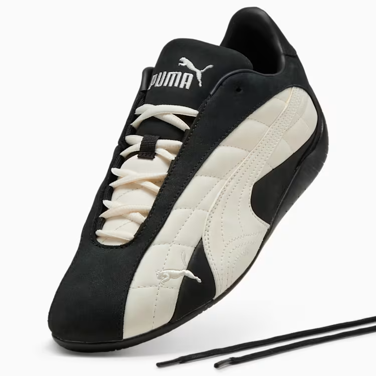 403429-03 Puma Speedcat Plus Quilted PUMA Black Frosted Ivory (Men's)