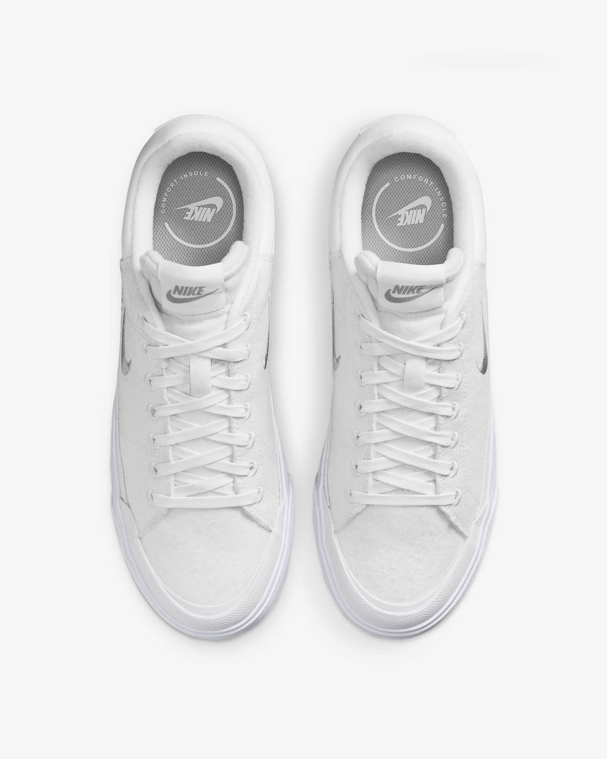 FZ2606-100 Nike Court Legacy Lift Summit White Phantom Light Smoke (Women's)
