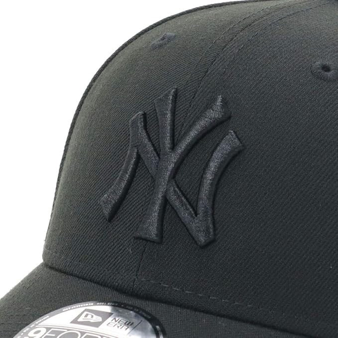 NEW ERA LA NYY 940 9FORTY League Basic Cap NY Black Black