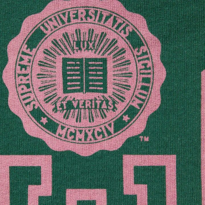 Supreme Knowledge Reigns Zip Up Hooded Sweatshirt Dark Green