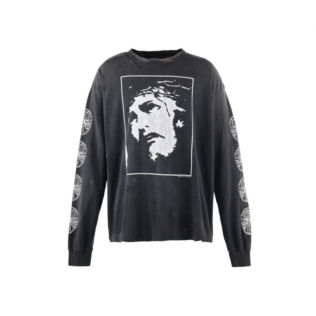 SAINT Mxxxxxx LS Tee Love Saint Black