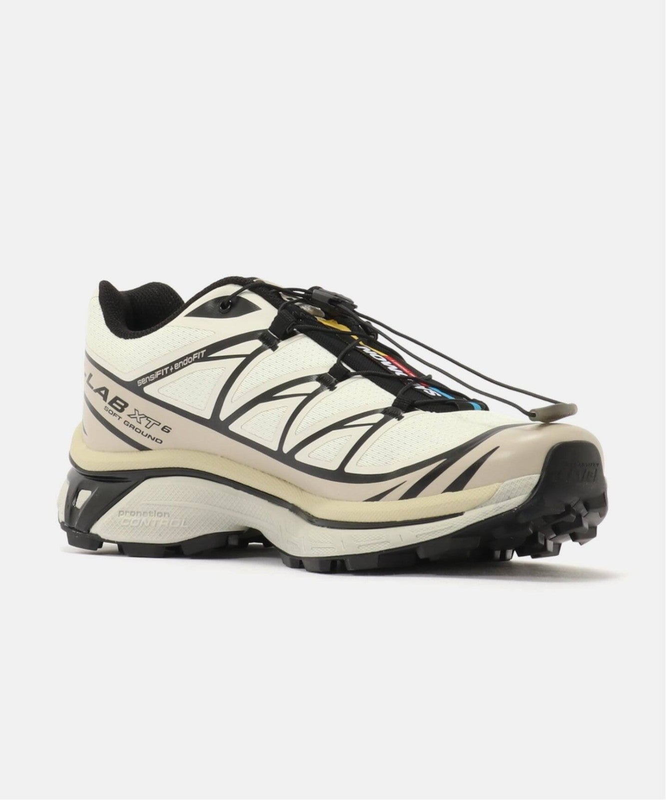L49211300 Salomon XT-6 "Vanilla Ice/Black" (Men's)