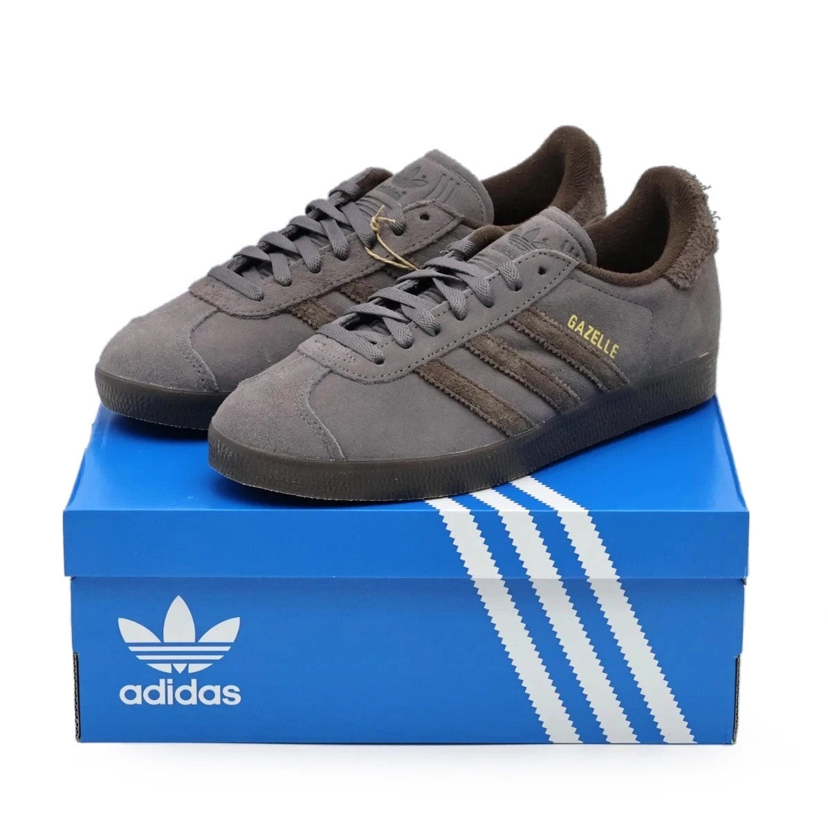 IG2097 adidas Originals Gazelle Charcoal Brown Dark Brown (Men's)