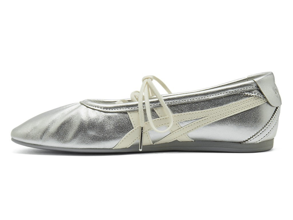 1182A754-020 Onitsuka Tiger Women's Gymnarina Silver/Cream (Women's)