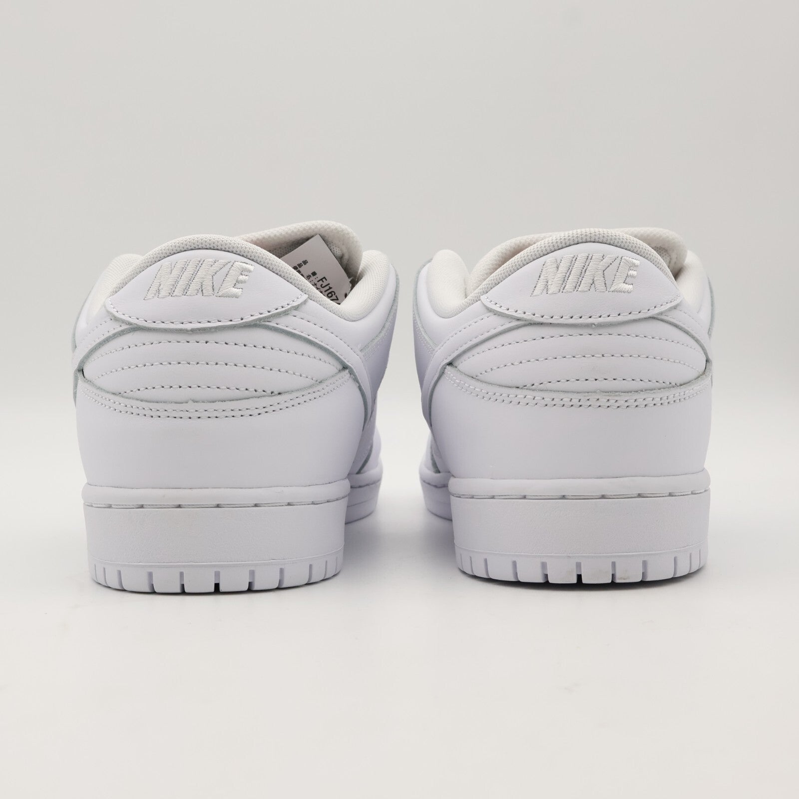 FJ1674-100 Nike SB Dunk Low Pro ISO Triple White (Men's)