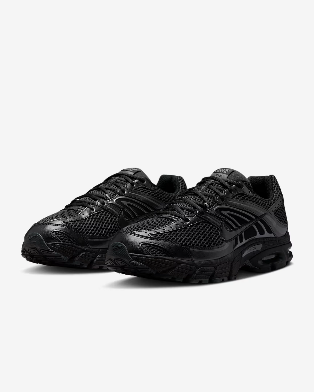 IO9279-001 Nike Air Max Moto 2K Black Metallic Dark Grey Dark Smoke Grey (Men's)