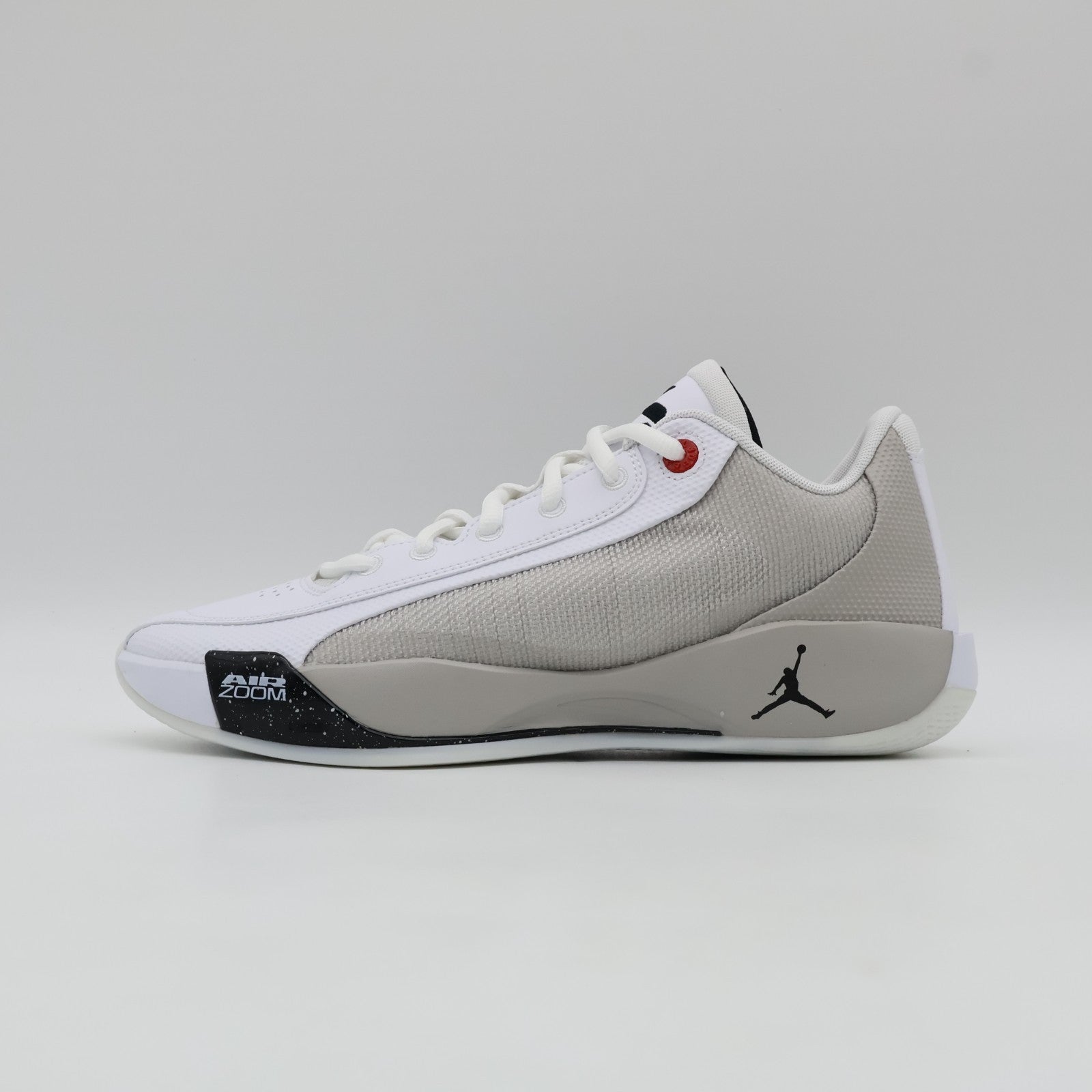 HF0819-103 Nike Jordan Luka 77 White Tech Gray Flame Red Black (Men's)
