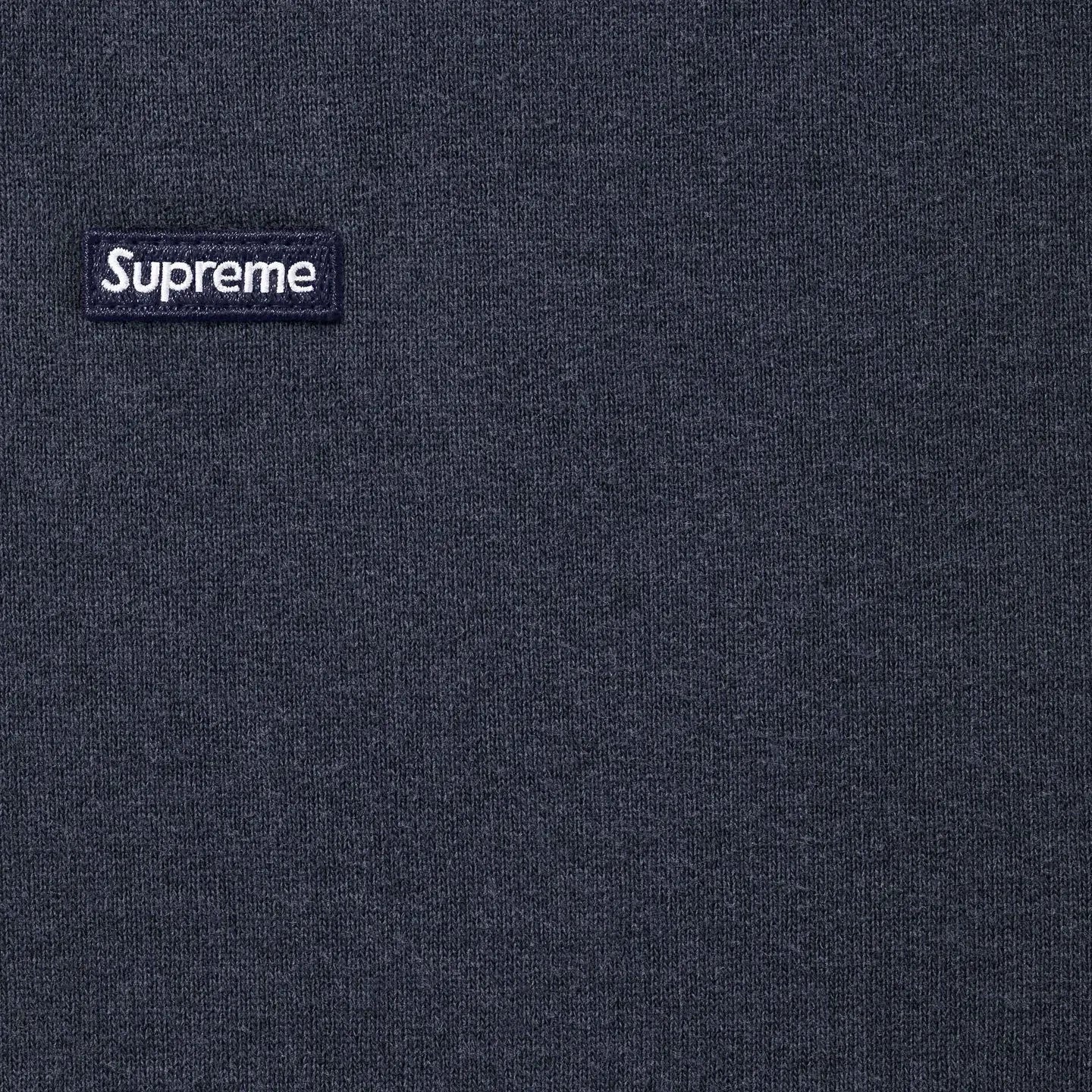 Supreme Small Box Drawcord Hooded Sweatshirt (26SS) Navy