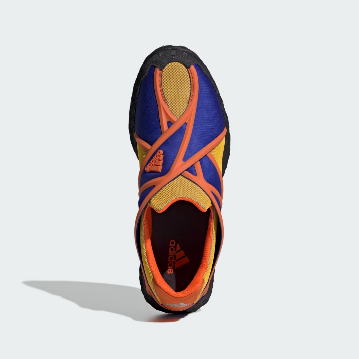 JR4279 adidas Zponge Flux Crew Yellow/Impact Orange/Carbon (Men's)