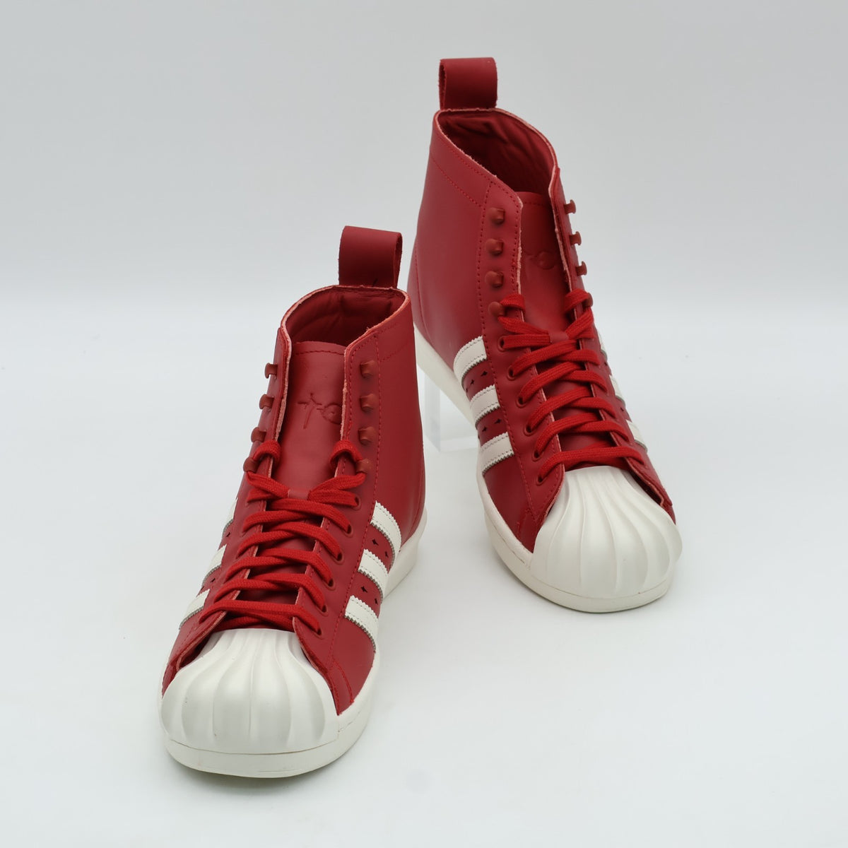 JP6518 THUG CLUB adidas Originals Superstar Boots Luxe Red Off White(Men's)