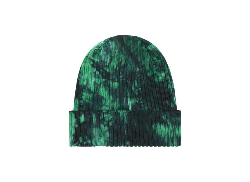 Supreme Overdyed Beanie Splatter Green (24SS)