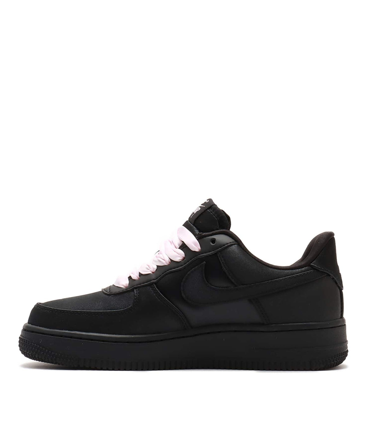 IH2034-010 Nike  Air Force 1 Low Black Satin (Women's)
