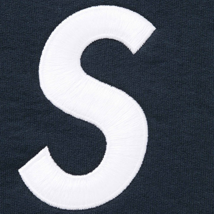 Supreme S Logo Zip Up Hooded Sweatshirt (25FW) Navy