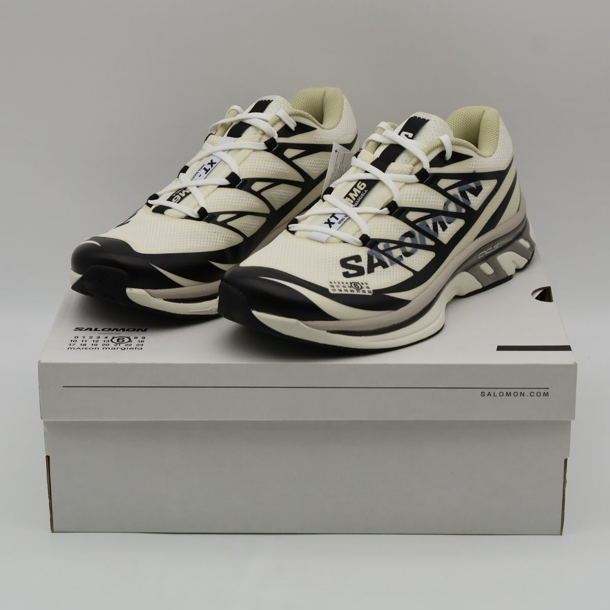 L47949400 MM6 Maison Margiela Salomon XT-MM6 Vanilla Ice Black (Men's)