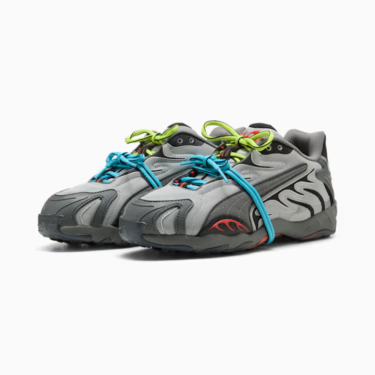 405383-01 A$AP Rocky Ã Puma Inhale Refle Team Silver Flat Medium Gray (Men's)