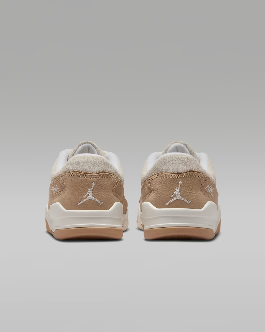 IB4414-120 Jordan Flight Court SE Shoes Light Allwood Brown Hemp (Women's)