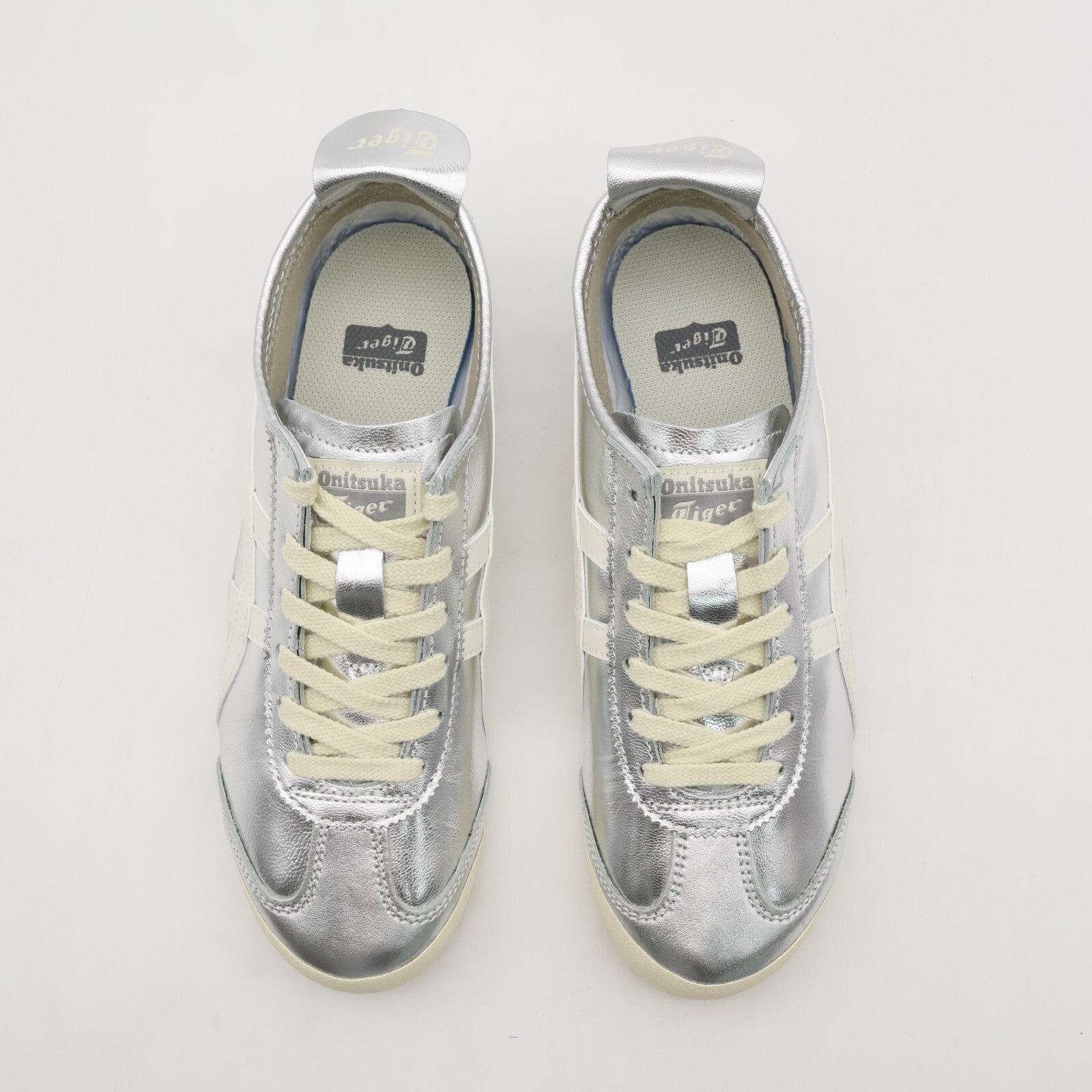 1183B566-021 Onitsuka Tiger Mexico 66 Silver Off White (Men's)
