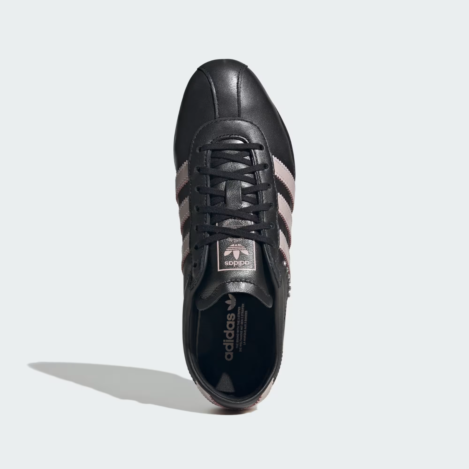 LA3432 adidas Tokyo "Core Black/Sandy Pink Met" (Women's)