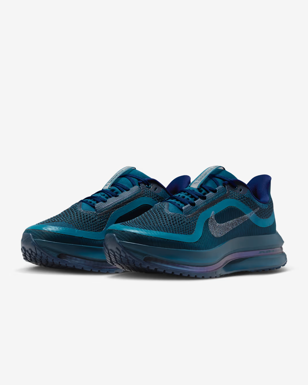 IM7384-499 Swarovski Ã Nike Pegasus Premium Blue Force (Women's)