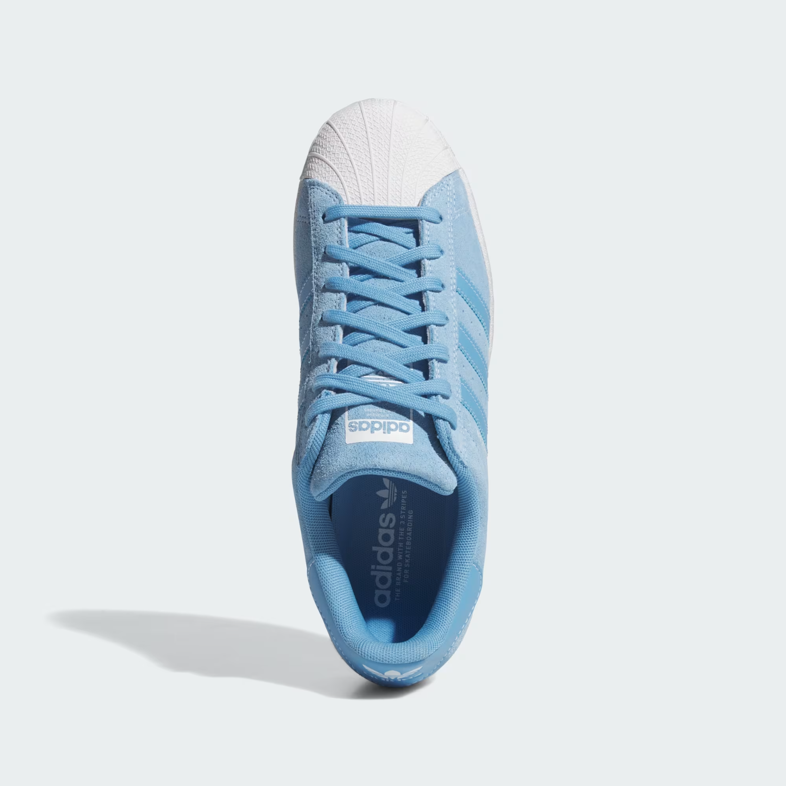 JQ1102 adidas Originals Superstar ADV Light Blue Cloud White Light Blue (Men's)