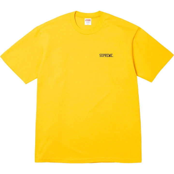 Supreme Dash Snow Tee Yellow