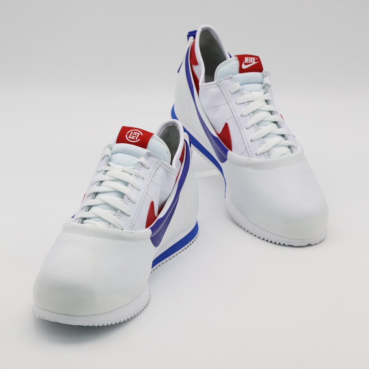 DZ3239-100 CLOT Nike Cortez White and Game Royal Versity Red USA Blue (Men's)