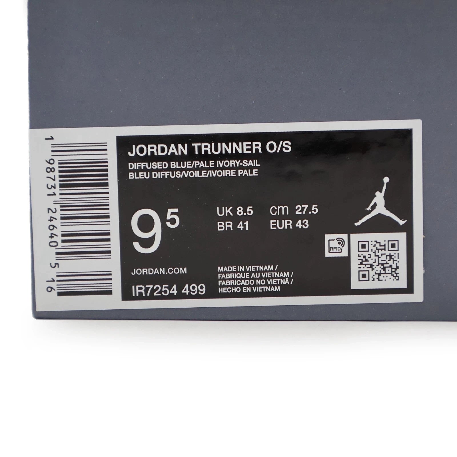 IR7254-499 Nike Jordan Trunner O/S Diffused Blue (Men's)