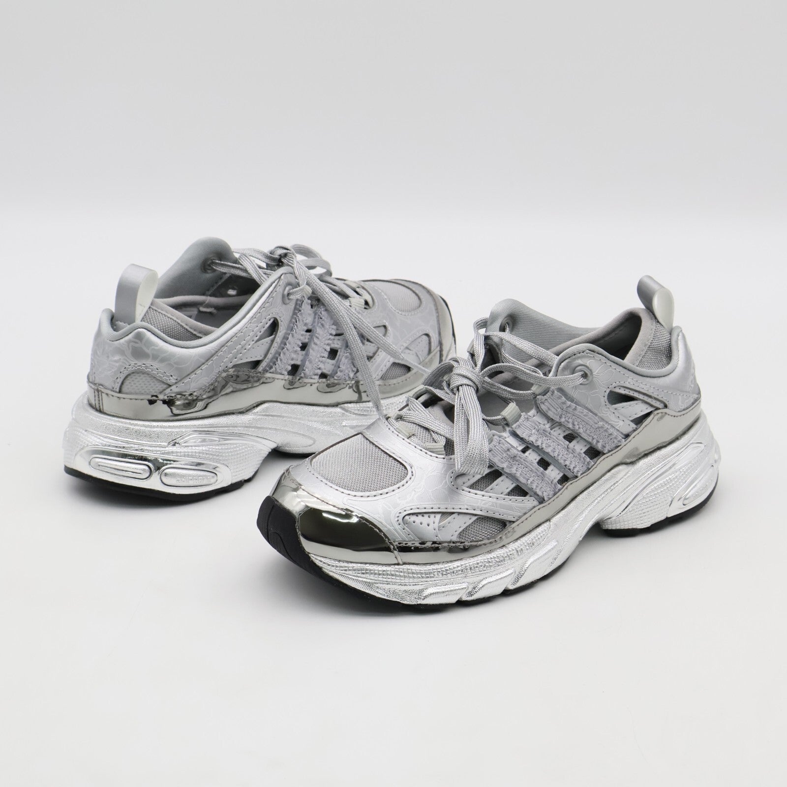 JP7374 adidas Originals Adistar Pose Silver Metallic Matte Silver Cloud (Women's