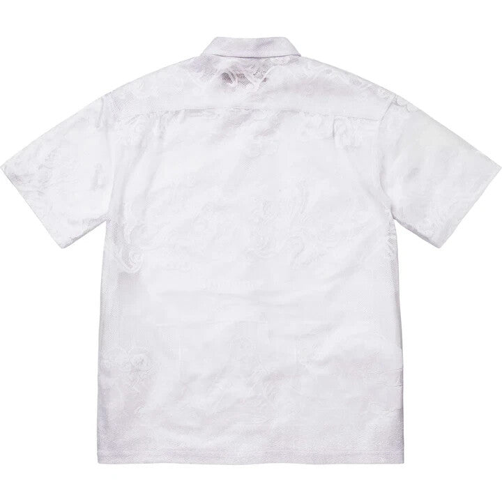 Supreme Last Supper Lace S/S Shirt White