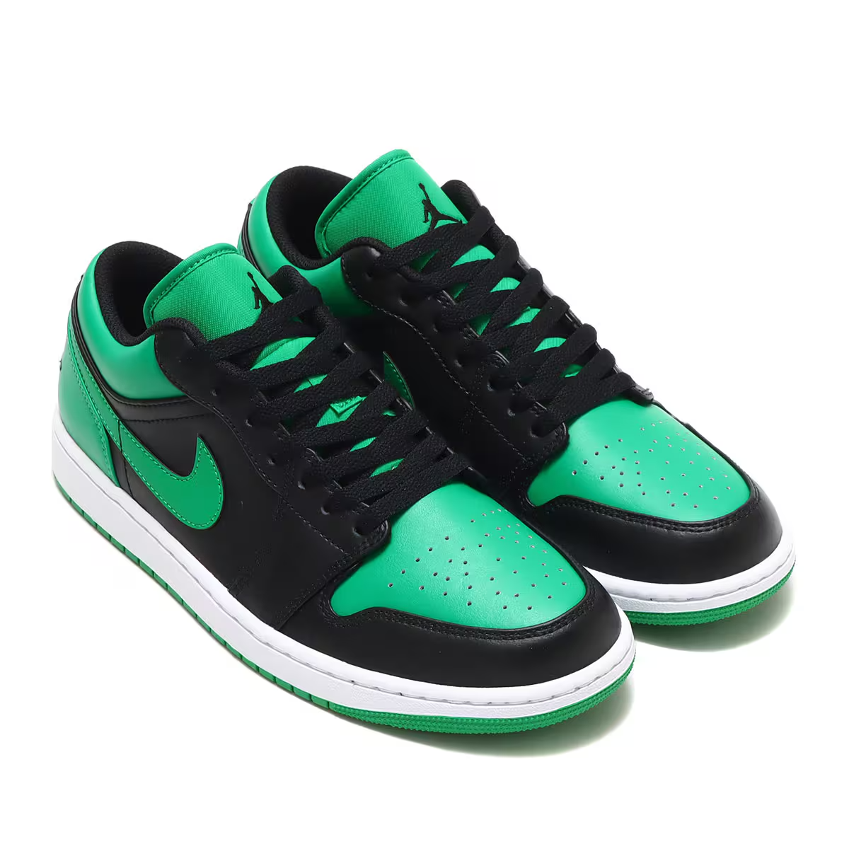 553558-065 Nike Air Jordan 1 Low "Lucky Green" (Men's)
