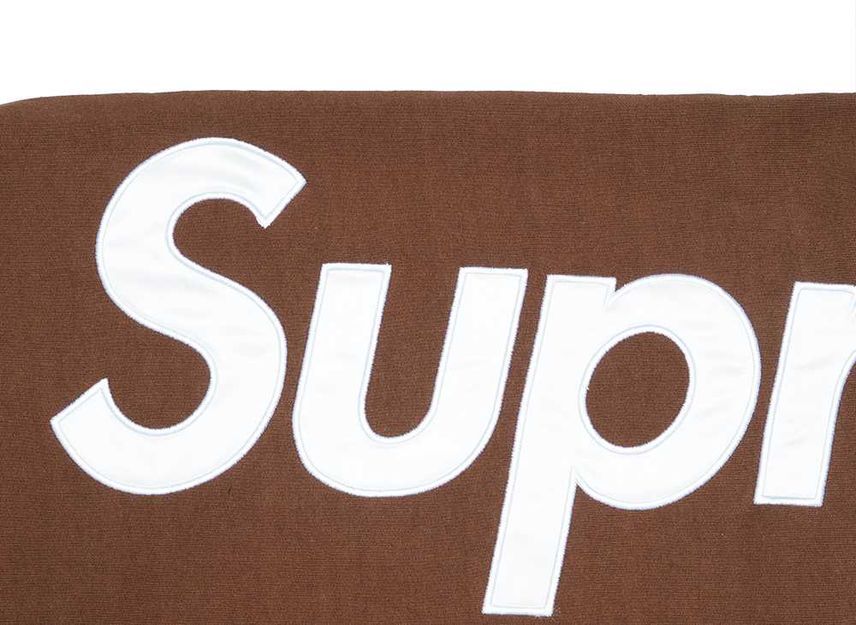 Supreme Satin Applique Sweatpant Brown