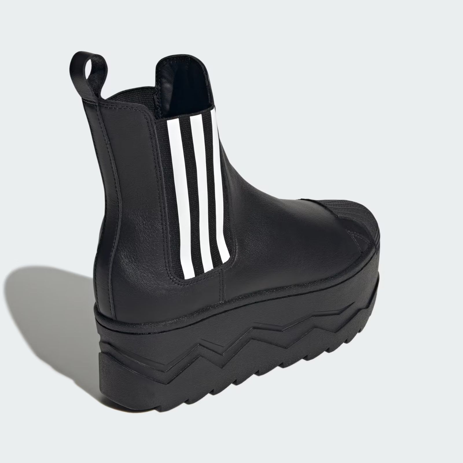 JQ6707 atmos pink adidas Originals Superstar PF Boots Black (Women's)