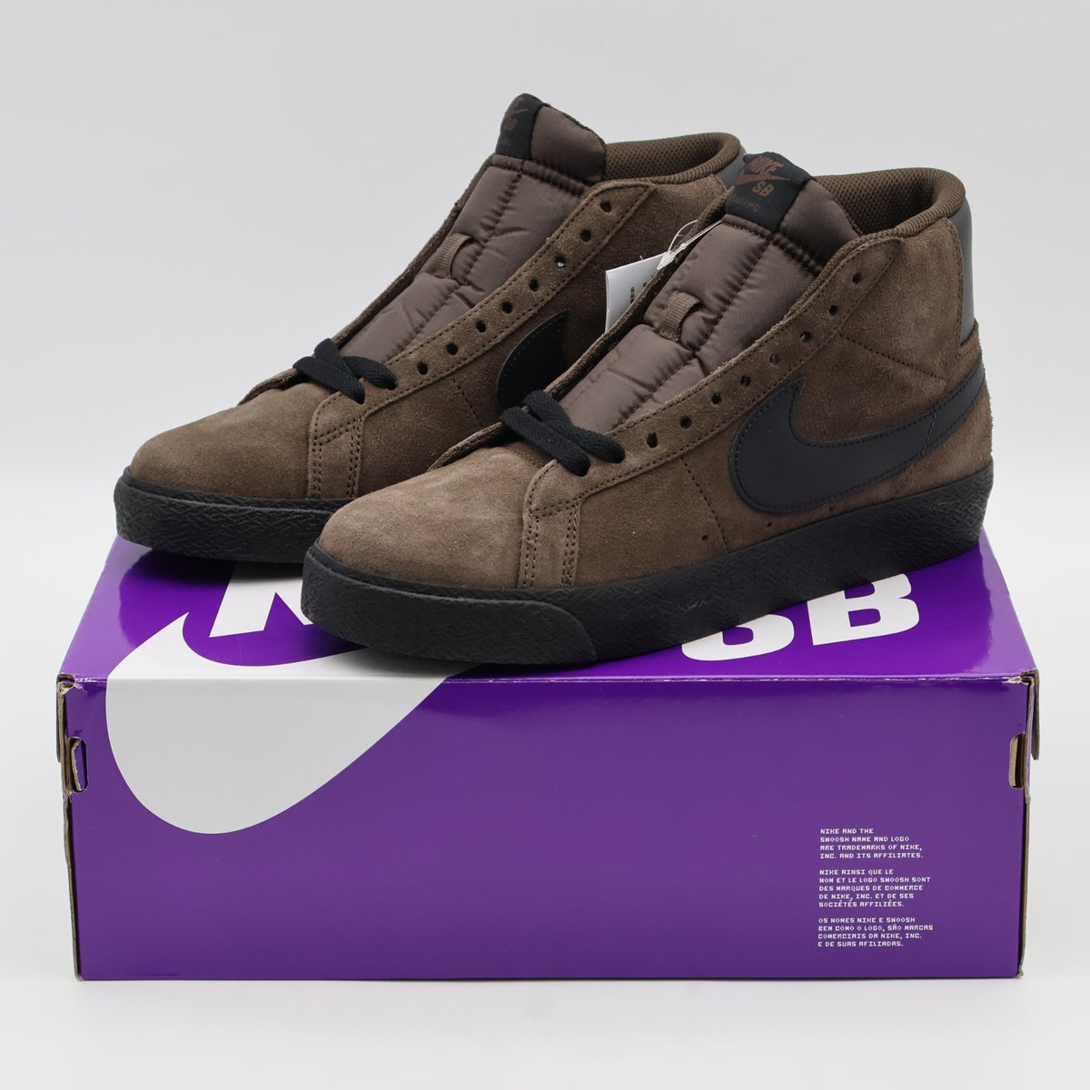 FD0731-201 Nike SB Zoom Blazer Mid Baroque Brown Black (Men's)