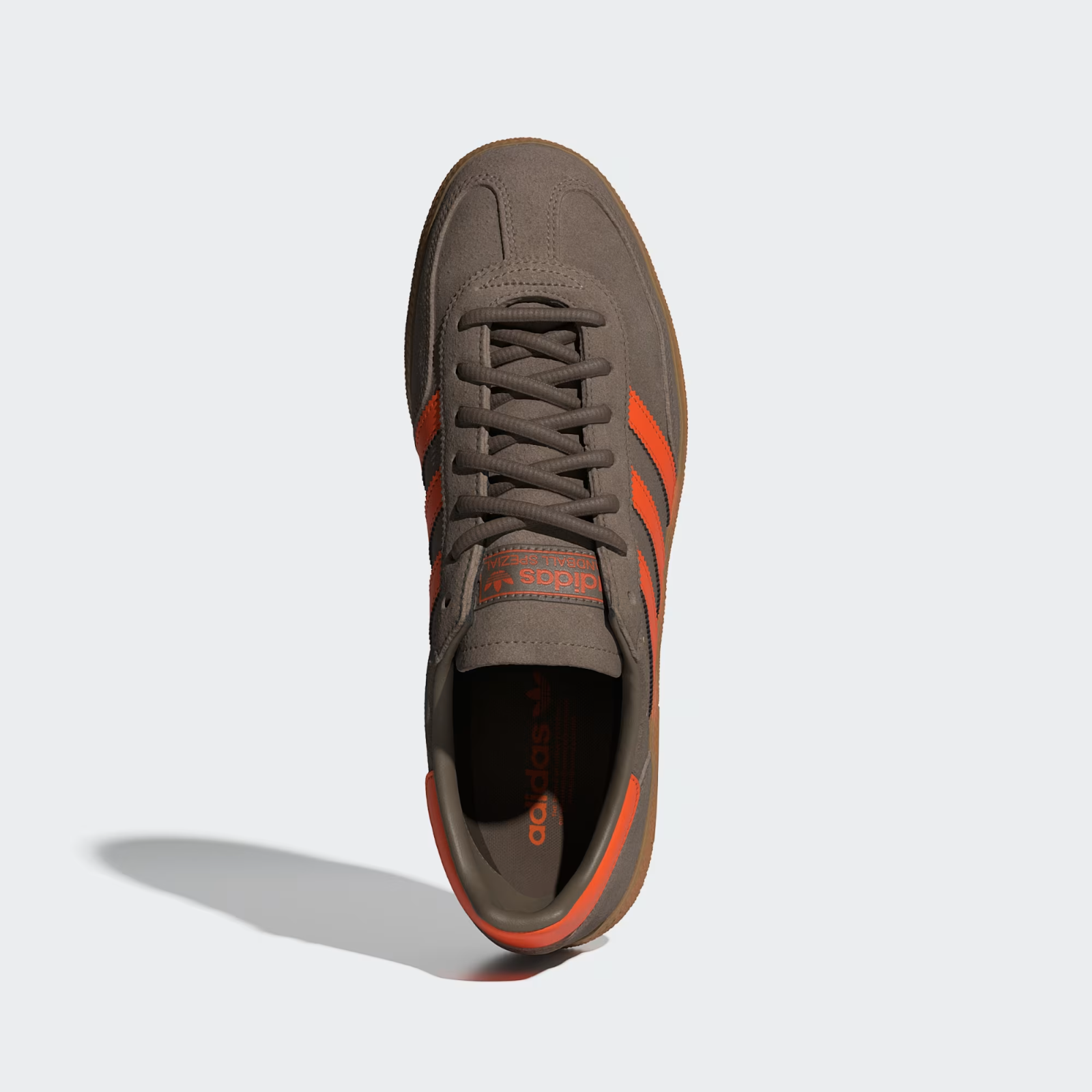 JR3846 adidas Originals Handball Spezial Cargo Brown Orange Gold Metallic (Men's