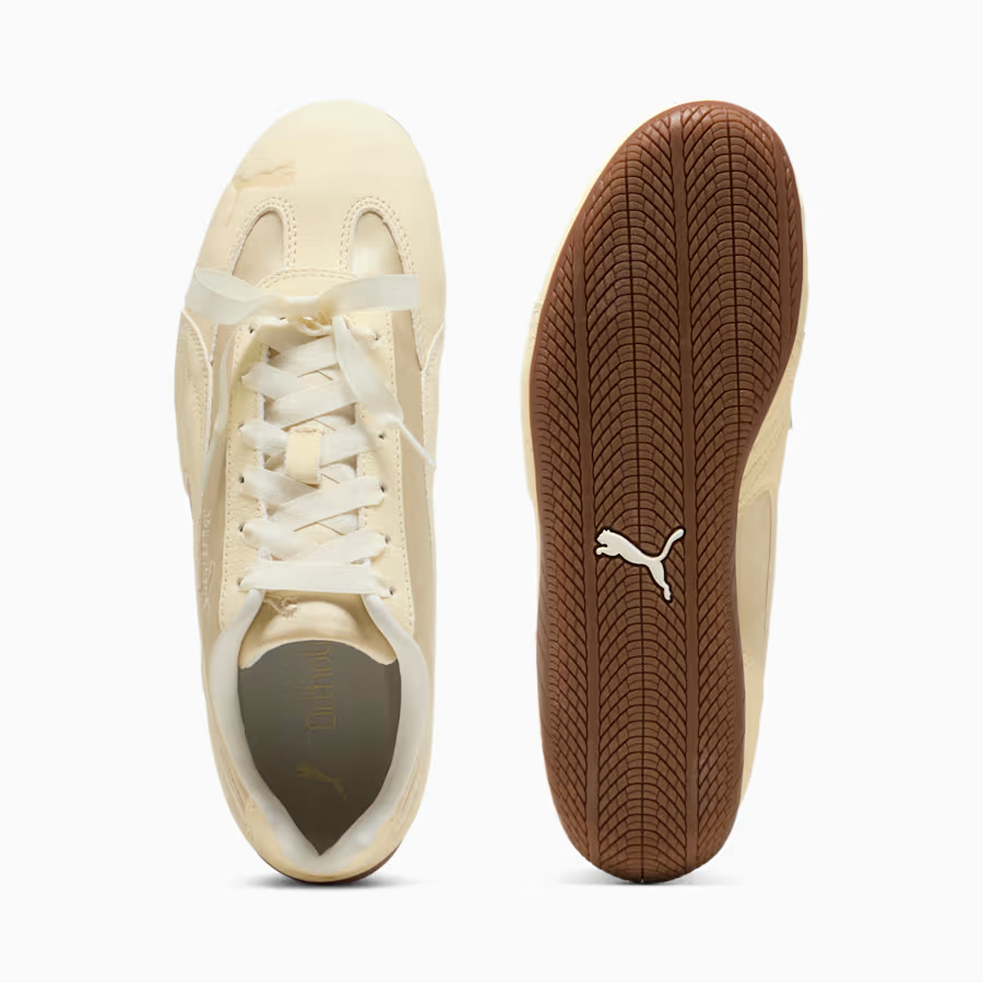 407673-01 Puma Speedcat Etoile "Buttercream/Gum" (Women's)