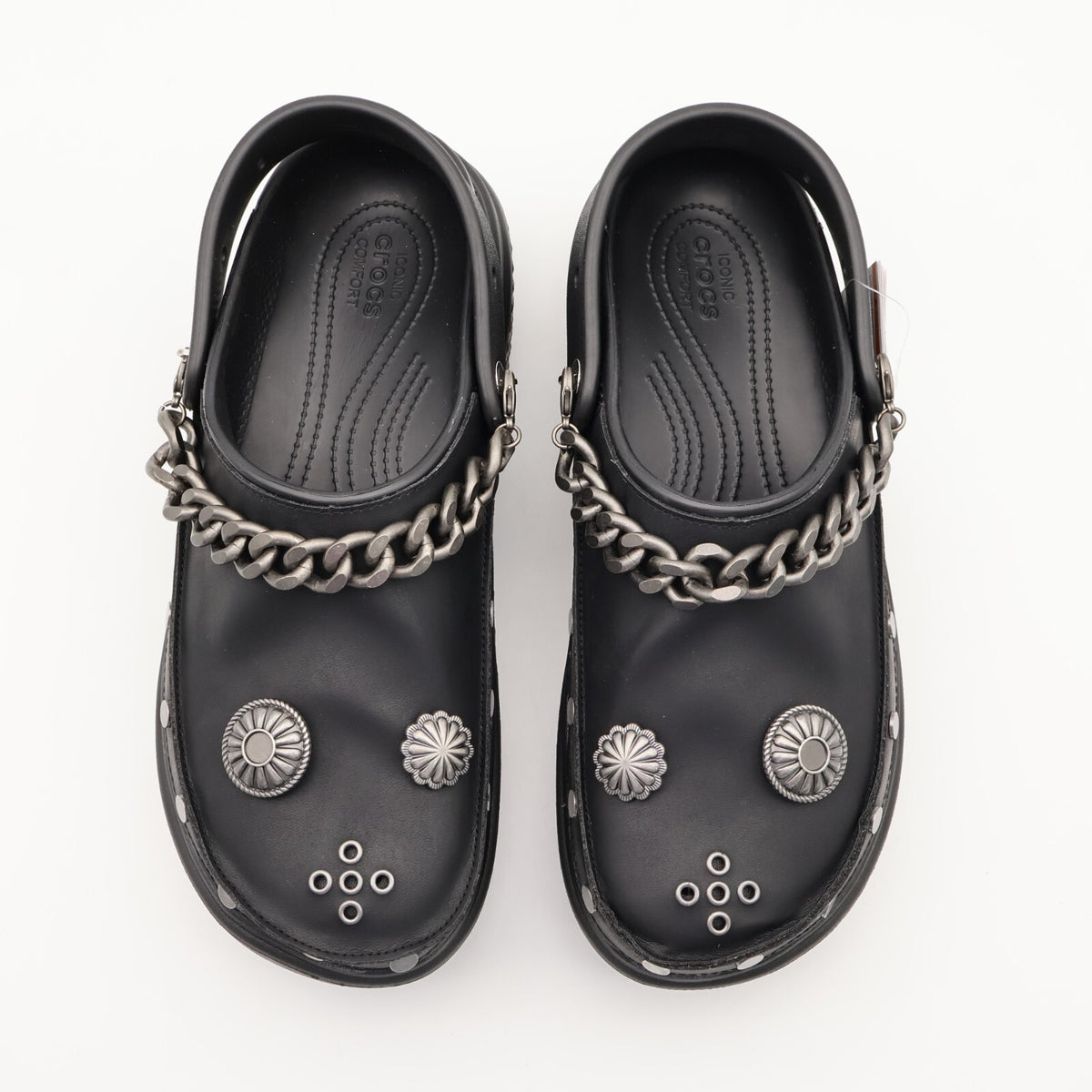 210688-001 crocs Stomp Embellished Clog Black