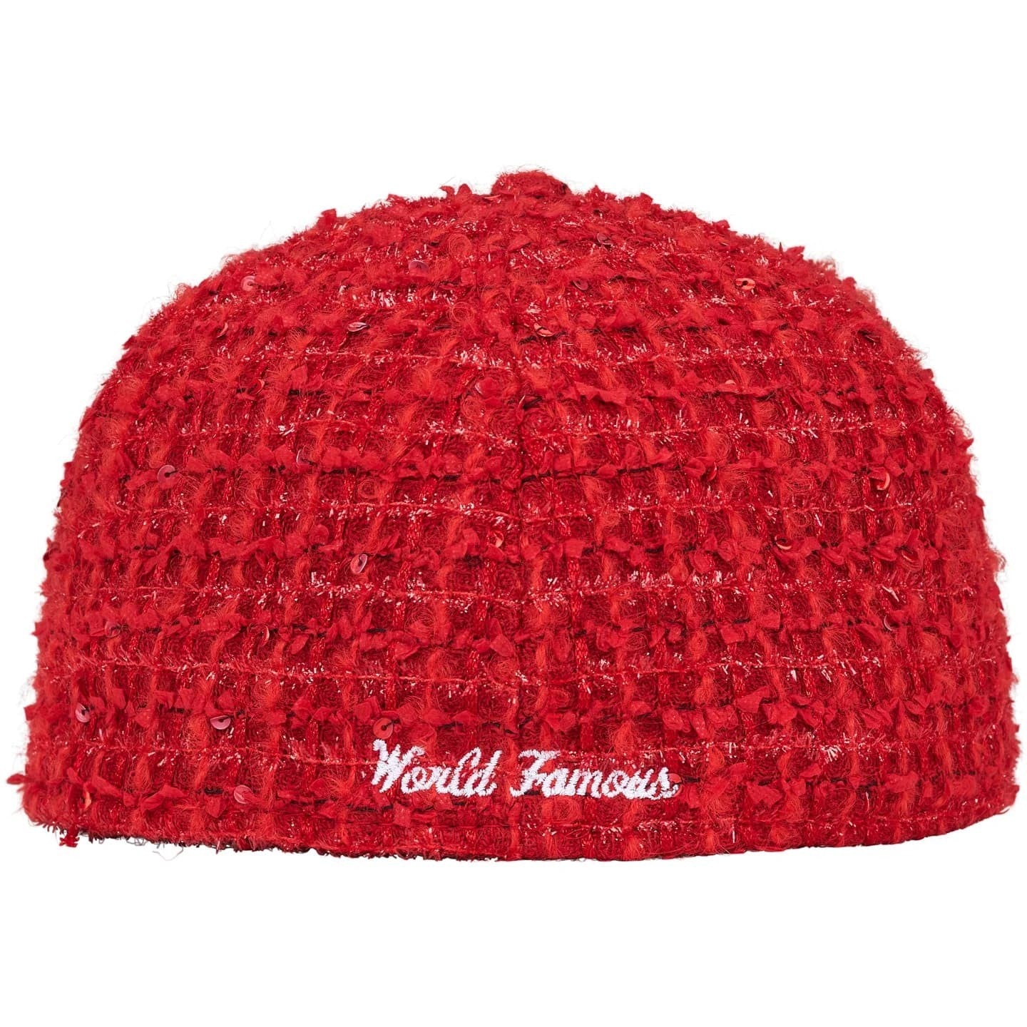 Supreme Boucle Box Logo New Era Red