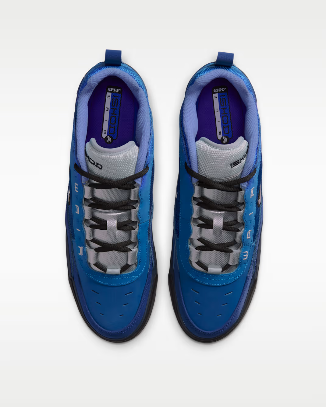 IR1887-400 Nike SB Air Max Ishod "Blue Void/Metallic Silver" (Men's)