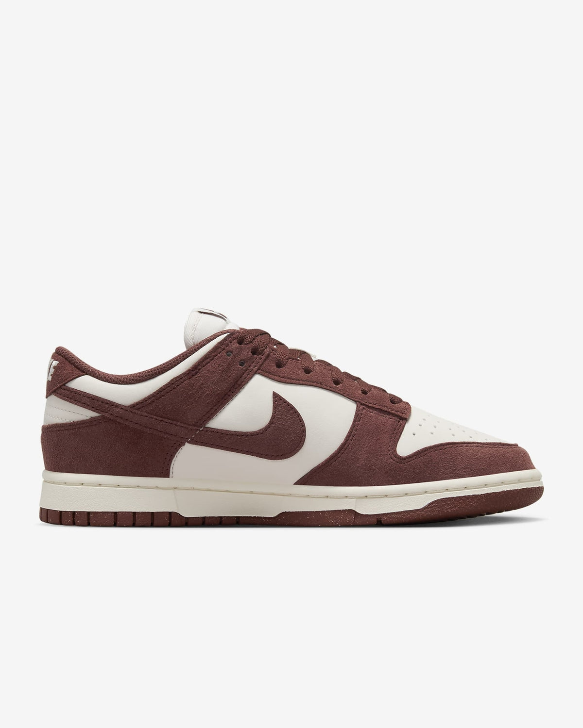 HJ7673-001 Nike Dunk Low Phantom Sail White Red Sepia (Women's)