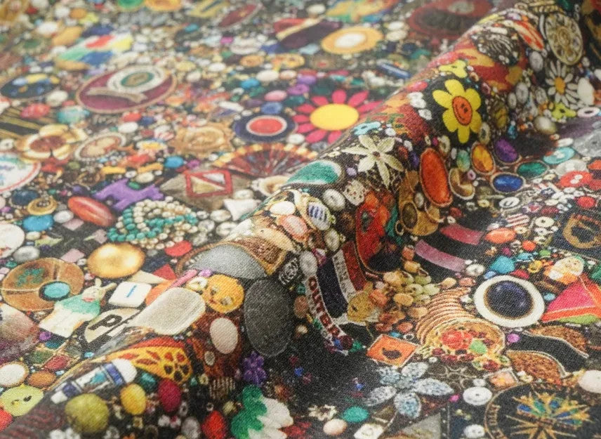 Supreme x Mike Kelley Zip Up Hooded Sweatshirt "Multicolor"