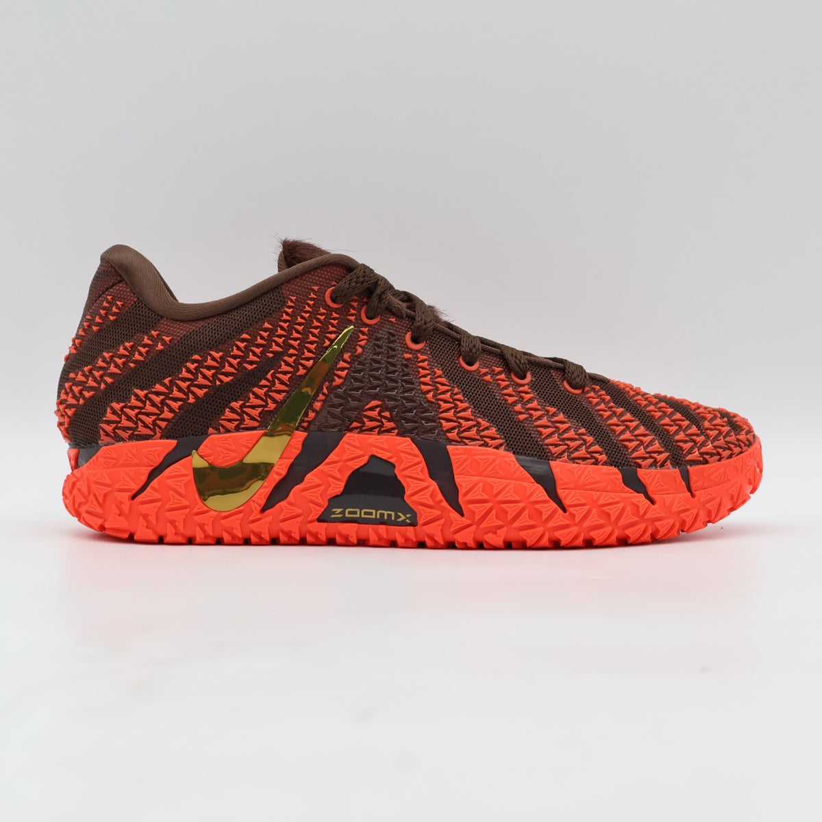IB6509-200 Nike Ja 3 EP Lunar New Year Light Chocolate Metallic Gold Red (Men's)