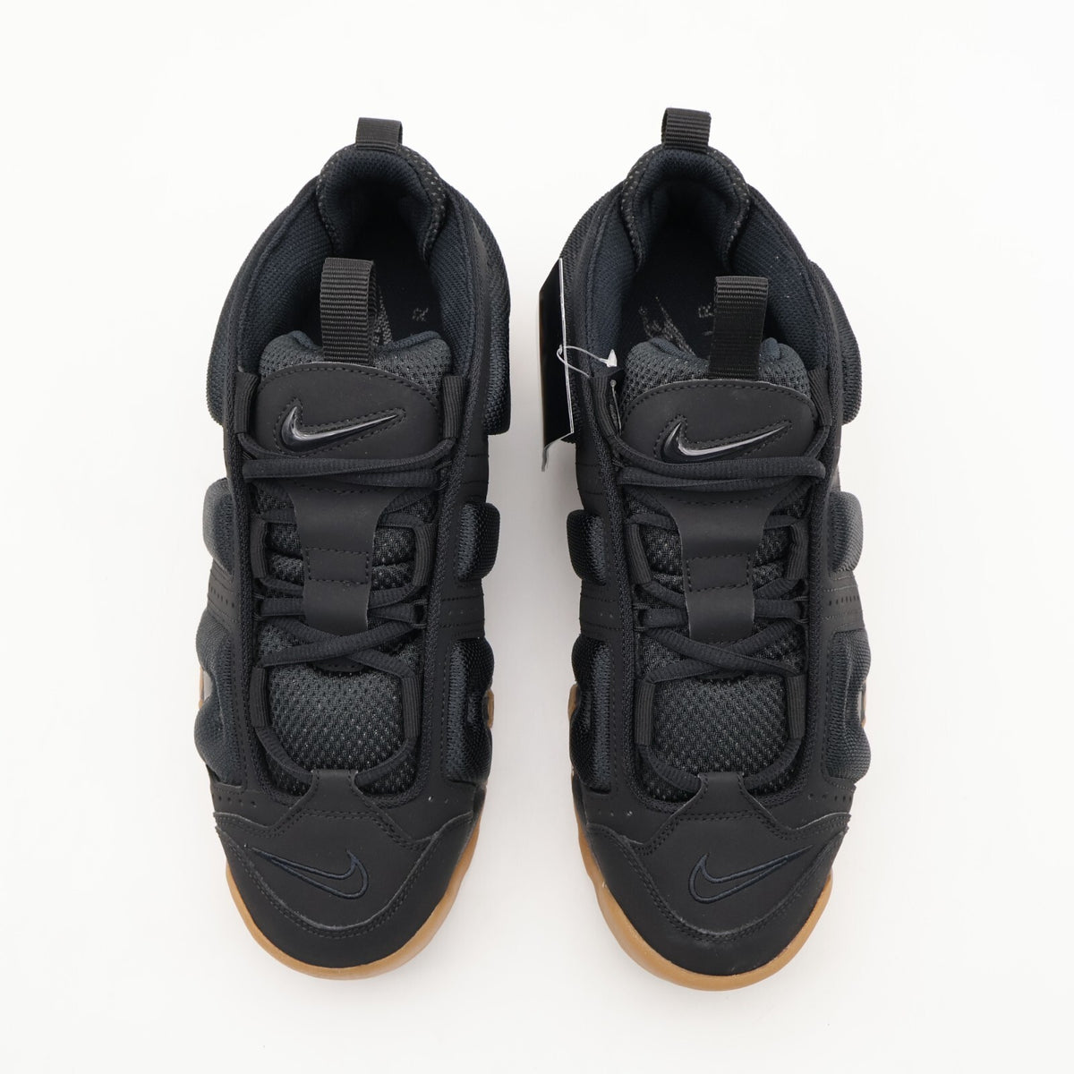 FZ3055-003 Nike Air More Uptempo Low Black Gum Medium Brown Black (Men's)