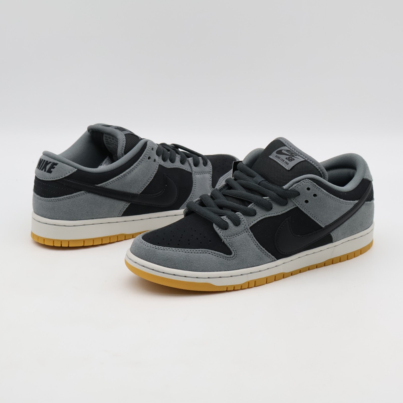 HF3063-001 Nike SB Dunk Low Pro Black and Smoke Grey (Men's)