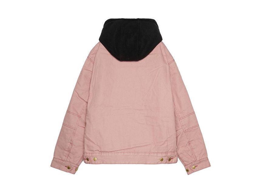 Supreme Dickies Hooded Work Jacket Dusty Pink